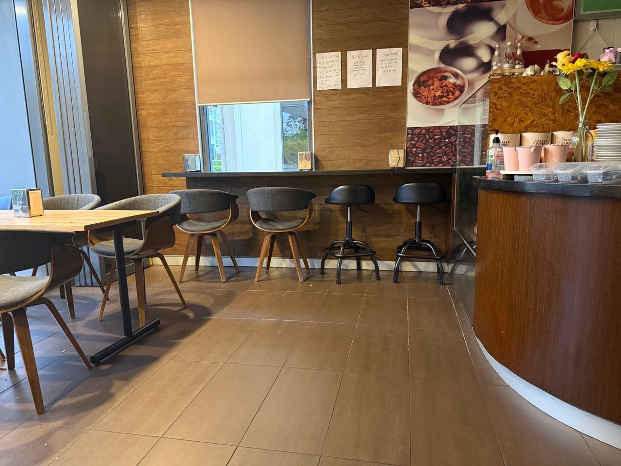 Inside Forest Espresso café, Frenchs Forest NSW